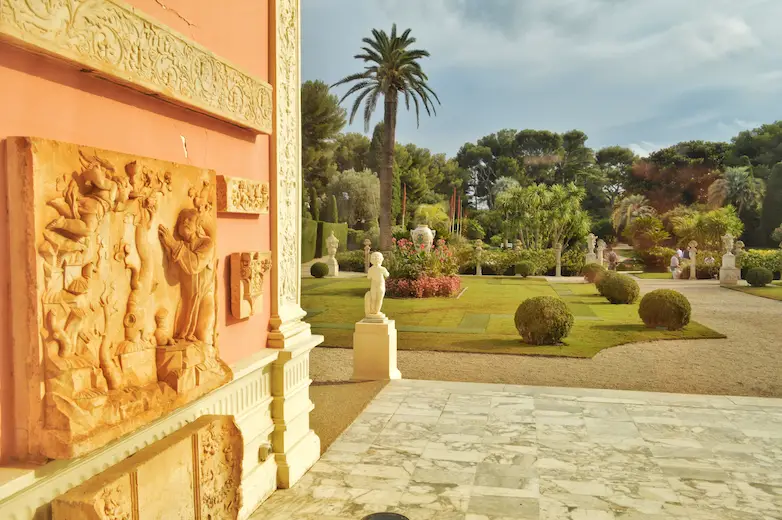 Villa and garden, Rothschild Villa, Nice, France